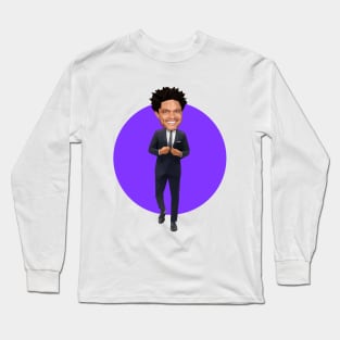 Trevor Noah Bubblehead Long Sleeve T-Shirt